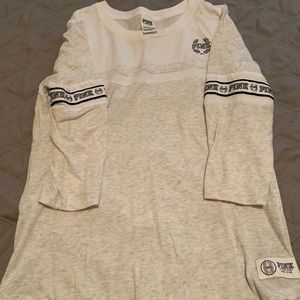 Victoria Secret Pink Baseball Tee